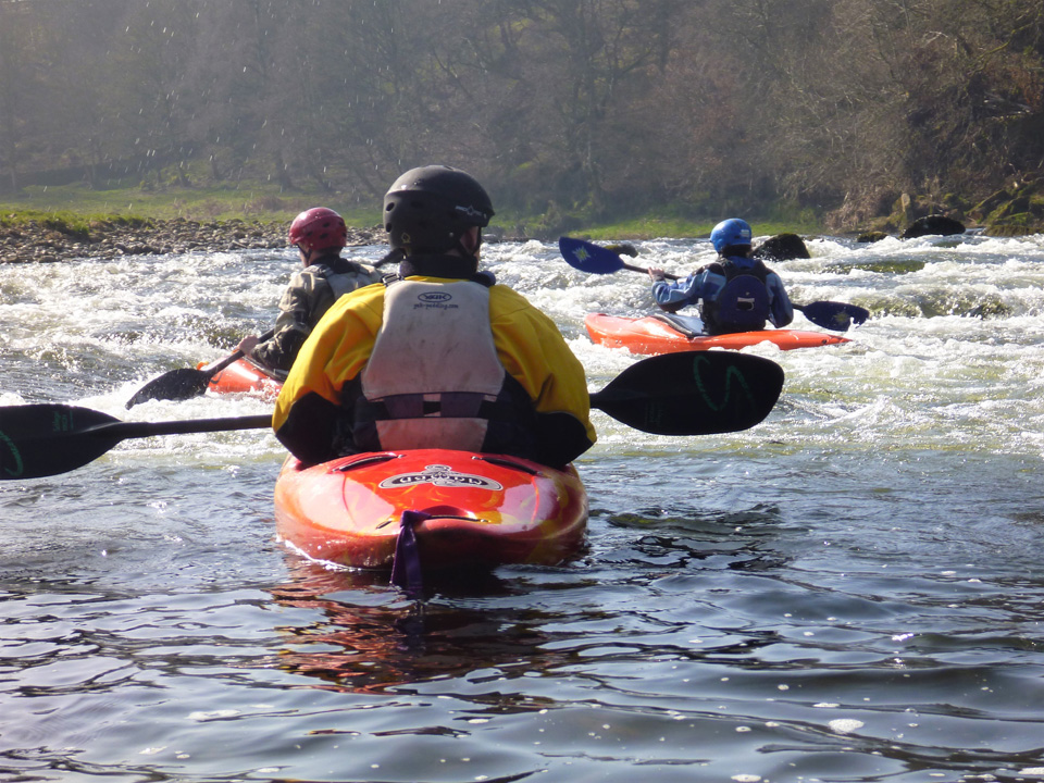 White Water Kayak Leadership and Safety & Rescue courses