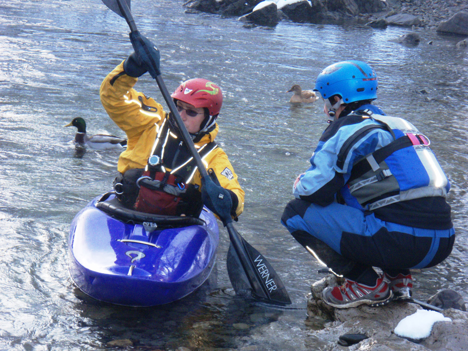 Private White Water Kayak tuition & guiding for individuals and groups