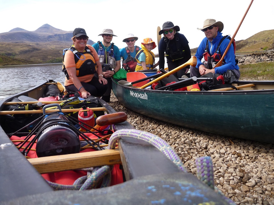 Hebrides canoe trip