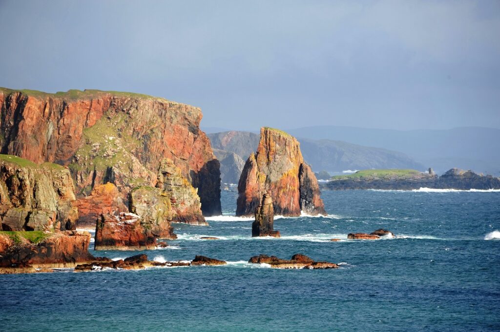 Shetland sea kayaking trip