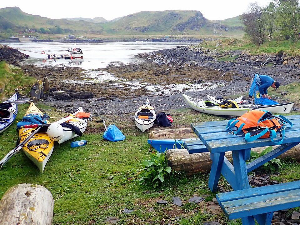 Sea Kayak Leader training Cumbria