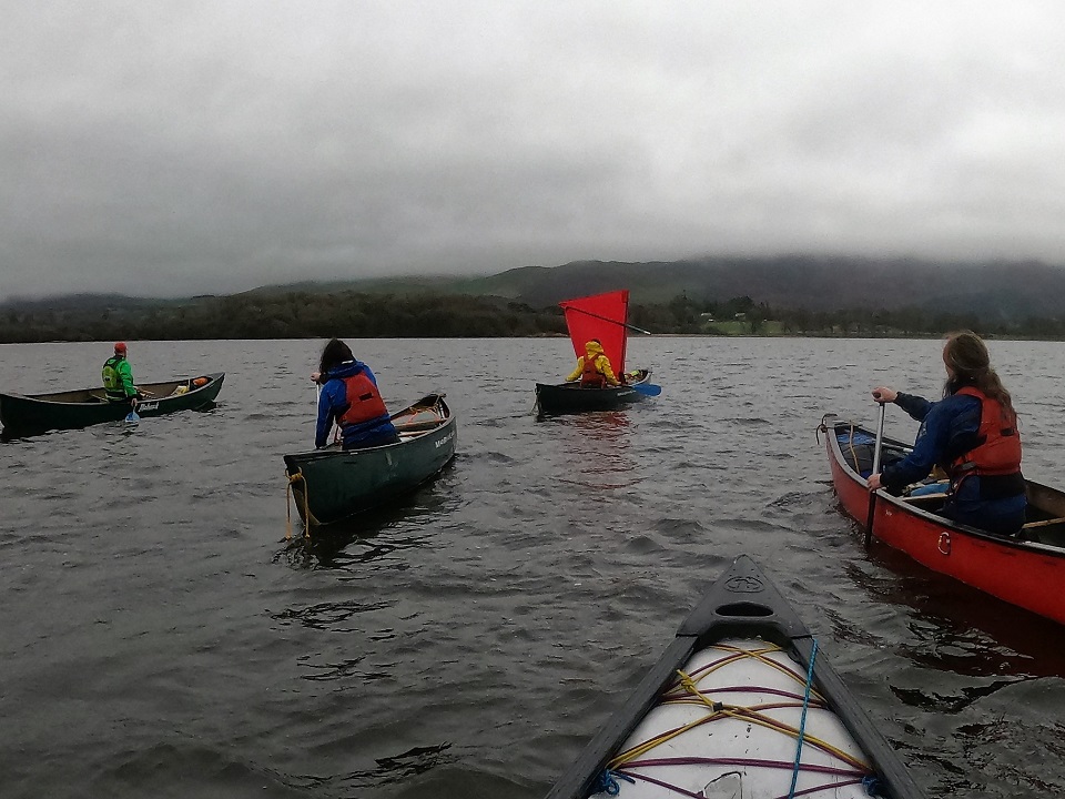 Open Water Canoe Leader assessment
