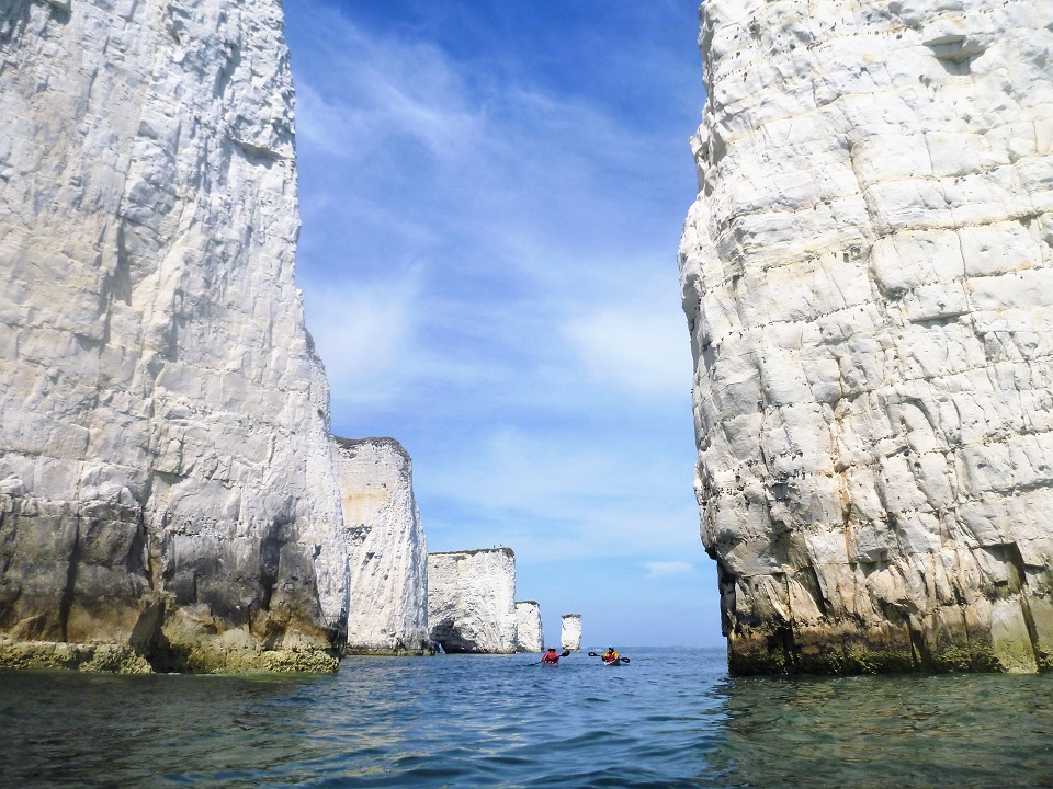 Jurassic coast sea kayaking