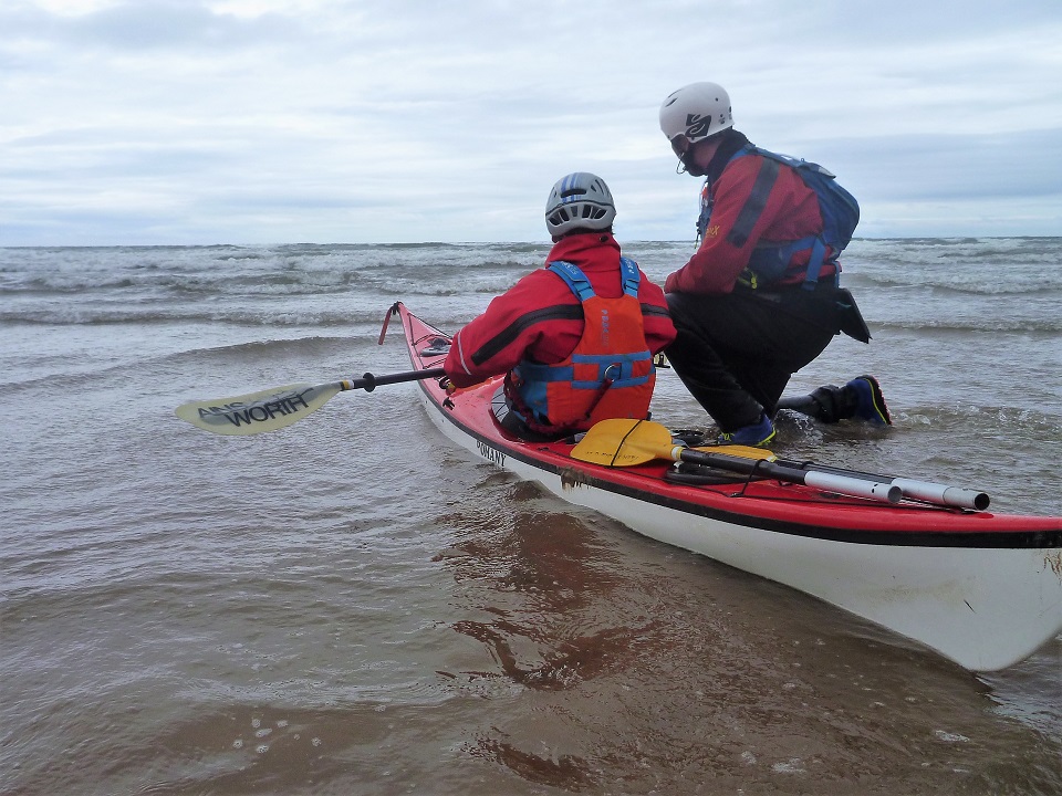 Sea Kayak Leader assessment Cumbria