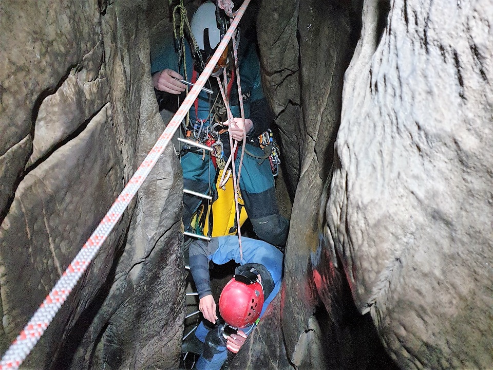 Vertical Cave Leader assessment, Yorkshire Dales