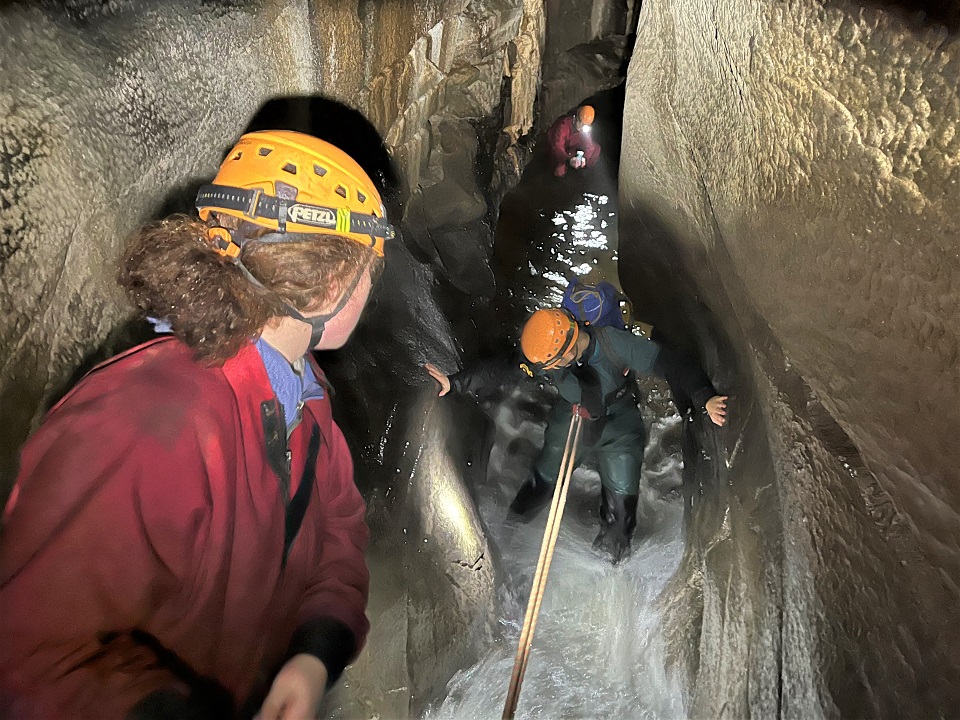 Cave Leader training Dales